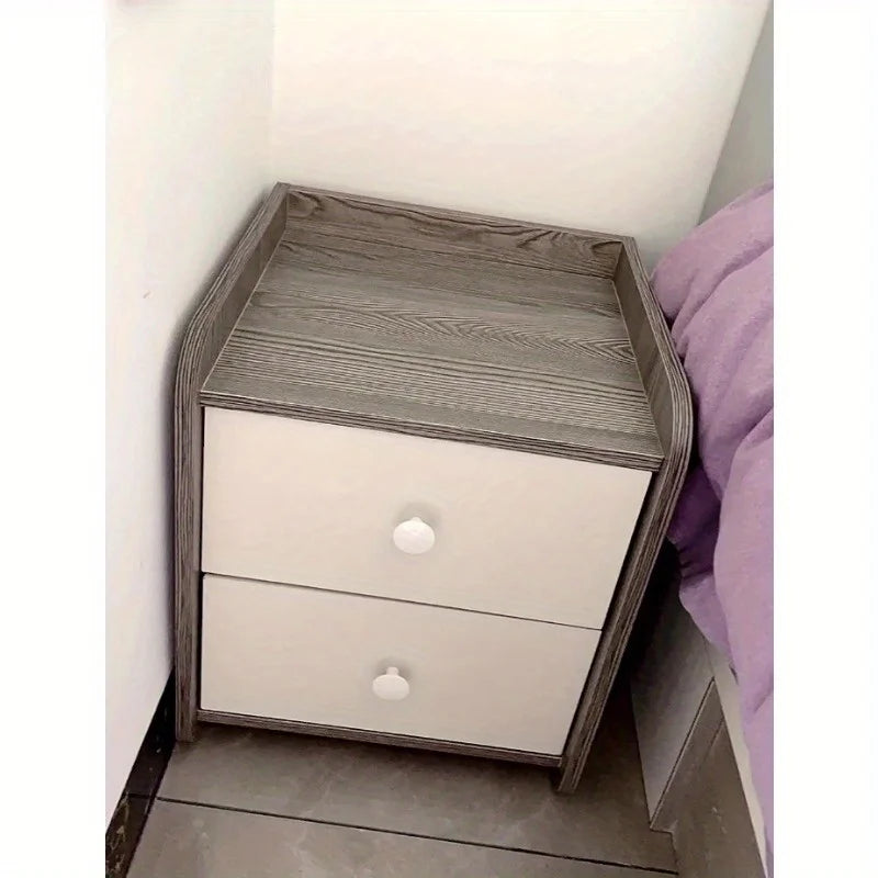 Bedside table Modern simple minimalist style Small storage locker Bedside table Bedroom bedside gap Small cabinet