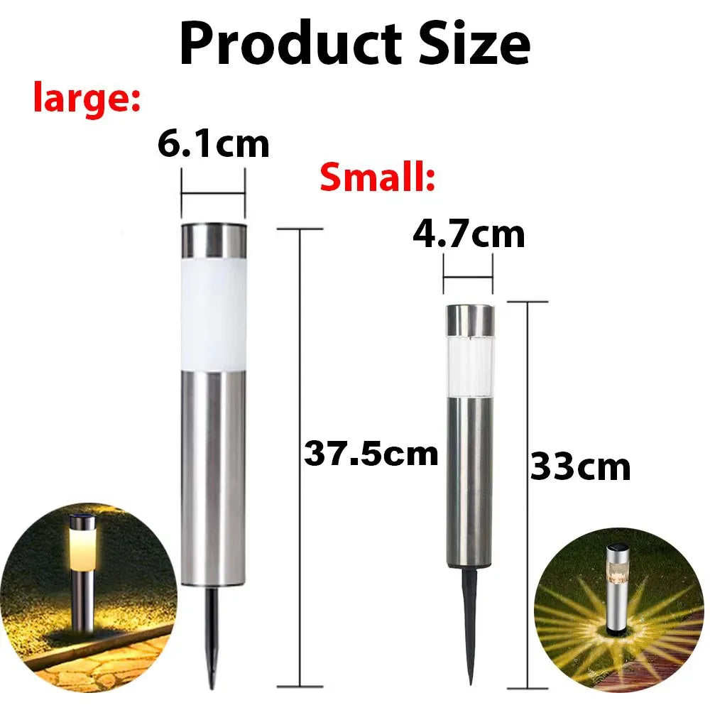 Solar Garden Pathway Lights – Outdoor LED Ground Lights (Pack Options)