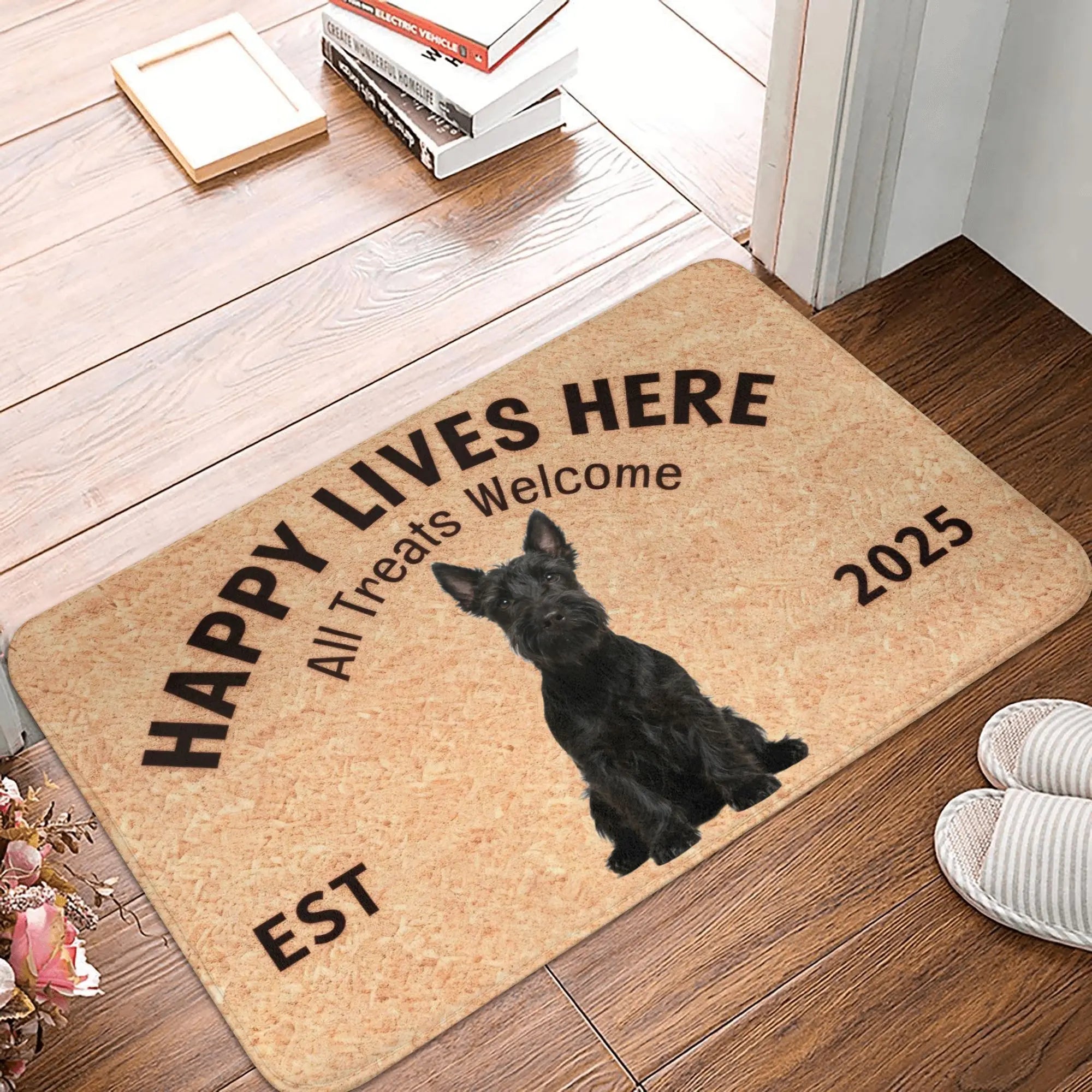 Multiple Dogs Doormat Non-Slip Entrance Bath Kitchen Floor Door Mats  Bedroom Balcony Rug Carpet Footpad