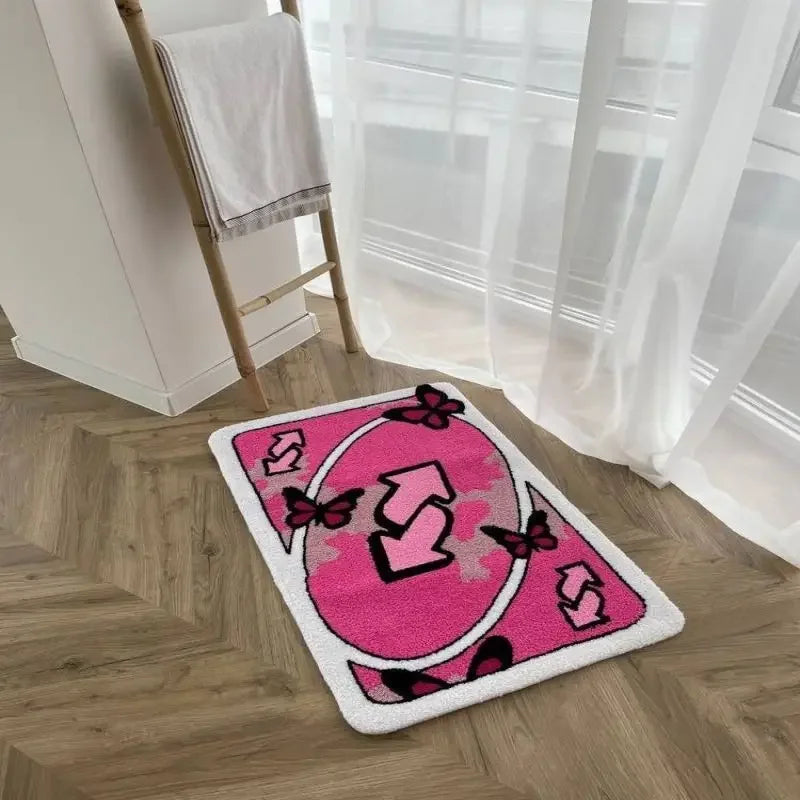 Tufting Poker Rug Y2k Rectangle Bathroom Antislip Carpet Aesthetic Reverse Card Mat Kitchen Fluffy Turf Rug Livingroom Decor