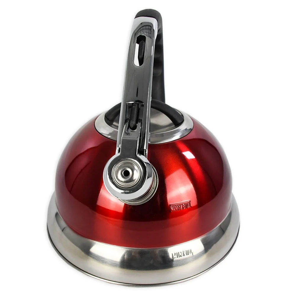 Stainless Steel Whistling Kettle – 3L Induction Compatible Tea & Coffee Kettle
