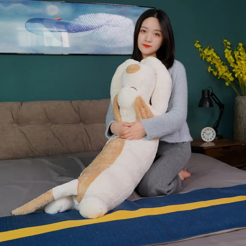 Giant Soft Dog Plush Toys Long Pillow High Quality Stuffed Animal Baby Appease Doll Home Decor Sofa Cushion Children Girl Gift