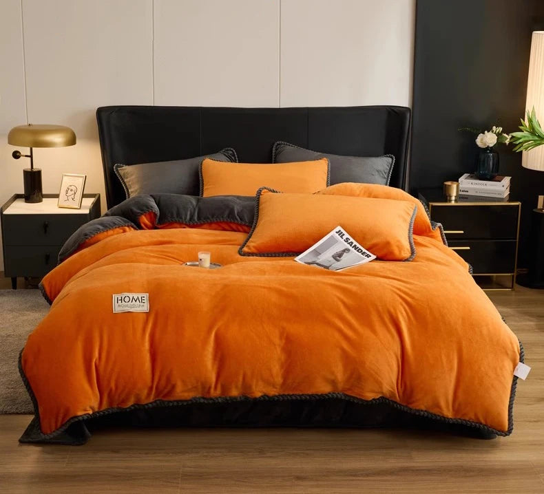 Milk fleece bedding thickened blanket winter lamb wool quilt warm dormitory single double quilt core spring autumn comforter