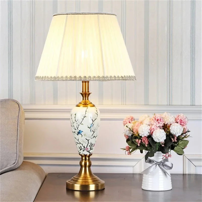 CEDRIC Table Lamps Desk Lighting Contemporary Ceramic LED for Home Office Creative Hotel Decoration