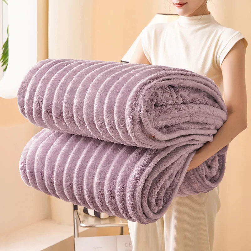 Blanket Single Japanese Summer Quilt Blanket Queen Size 100/150/200CM Lightweight Comforter Cotton Blanket