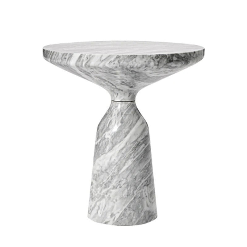 Luxury marble texture coffee tables fashionable green marble effect side table for living room modern