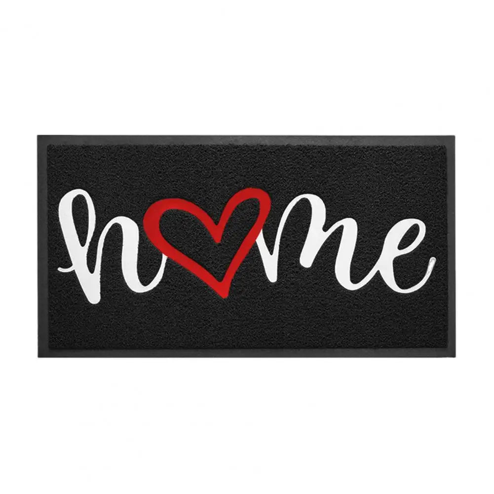 Entrance Floor Mat Hello Print  Non-Slip Rug Washable Mud Scrubber Doormat for Home  Front Door Entryway Laundry Bedroom