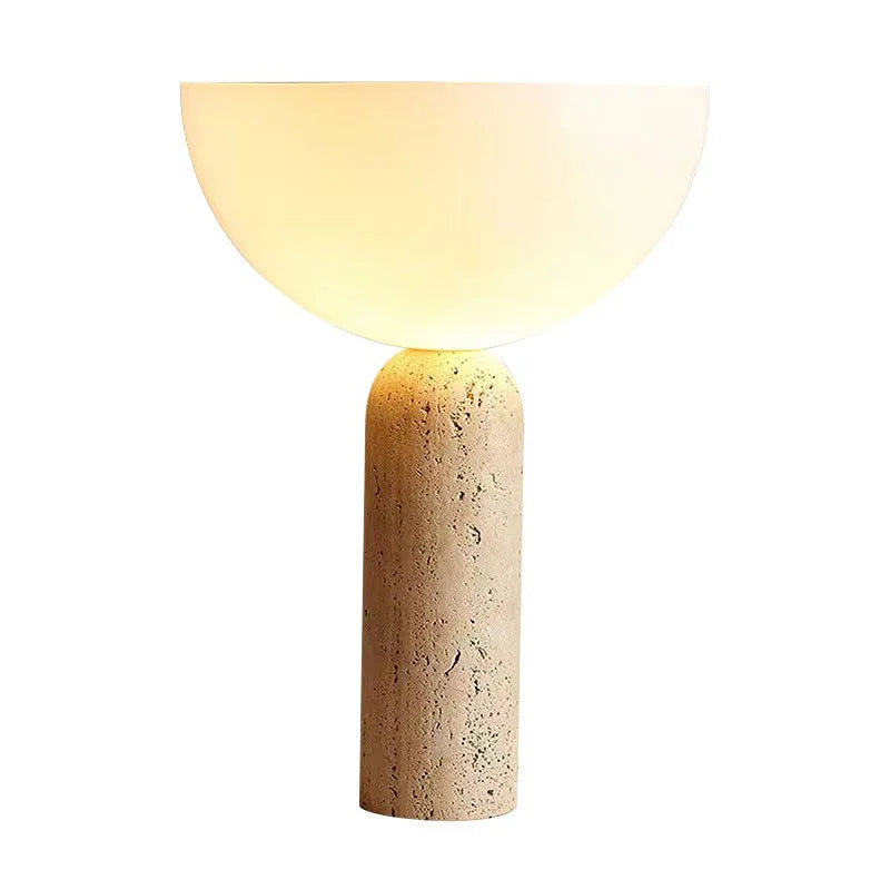 Danish Designer Luxury Marble Floor Lamp Minimalist LED Mushroom Table Light Acrylic Lampshade Decor Bedroom Bedside Study Hotel