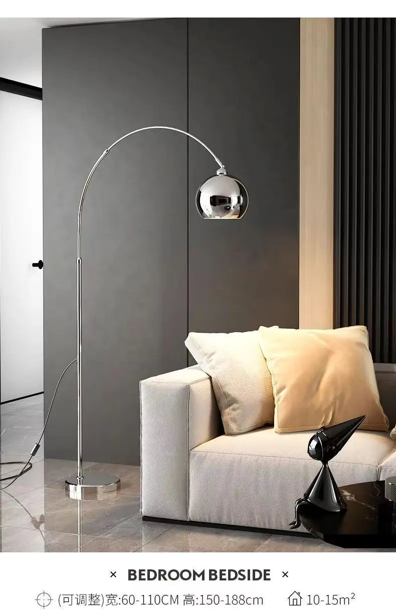 Nordic Luxury-style Floor Lamp Stylish Design For Living Room Modern And Simple Fishing Lamp Minimalist Sofa Lamp Standing Lamp