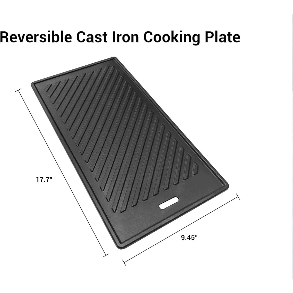 Stainless Steel 4-Burner Propane Gas Grill with Infrared Side Sear and Side Burners
