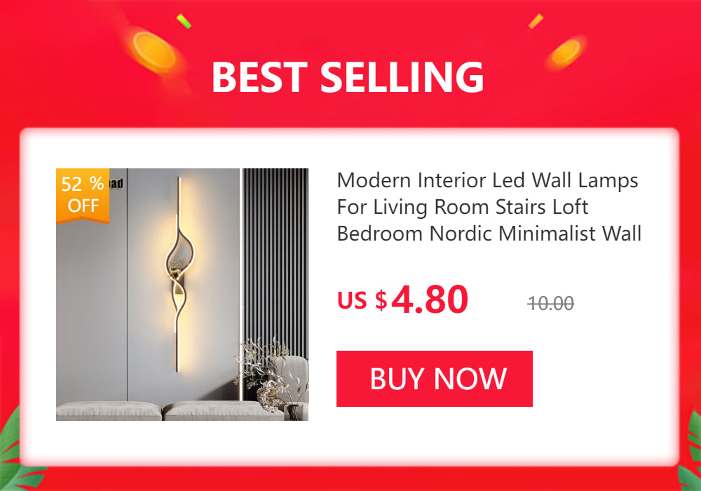 Black Modern Led Wall Sconce Lamp For Bedroom Living Room Hallway Stairs Home Minimalist Long Led Wall Light With Remote Control
