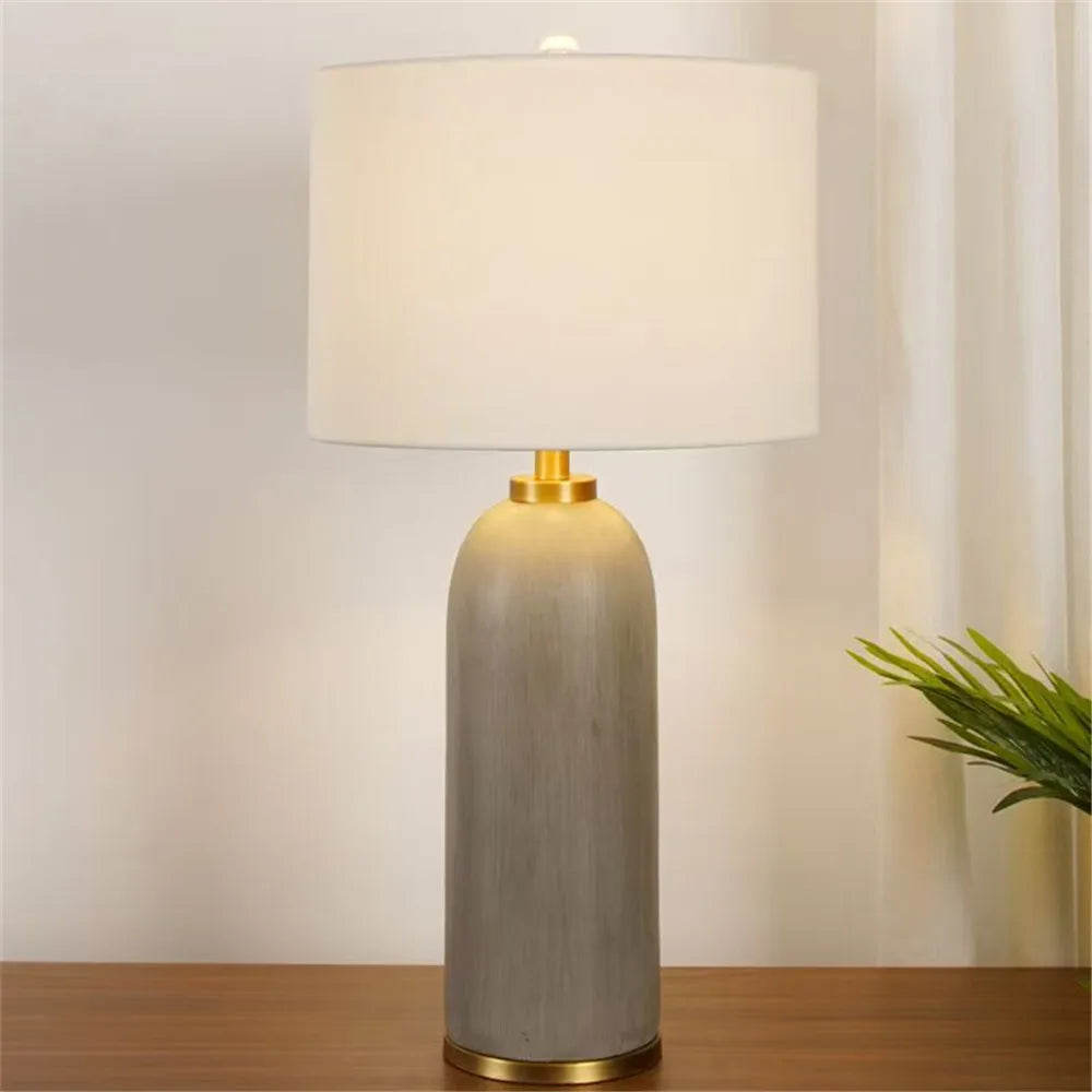 Contemporary Luxury Table Lamp LED American Creativity Living Room Bedroom Study Villa Hotel Bedside Household Desk Light