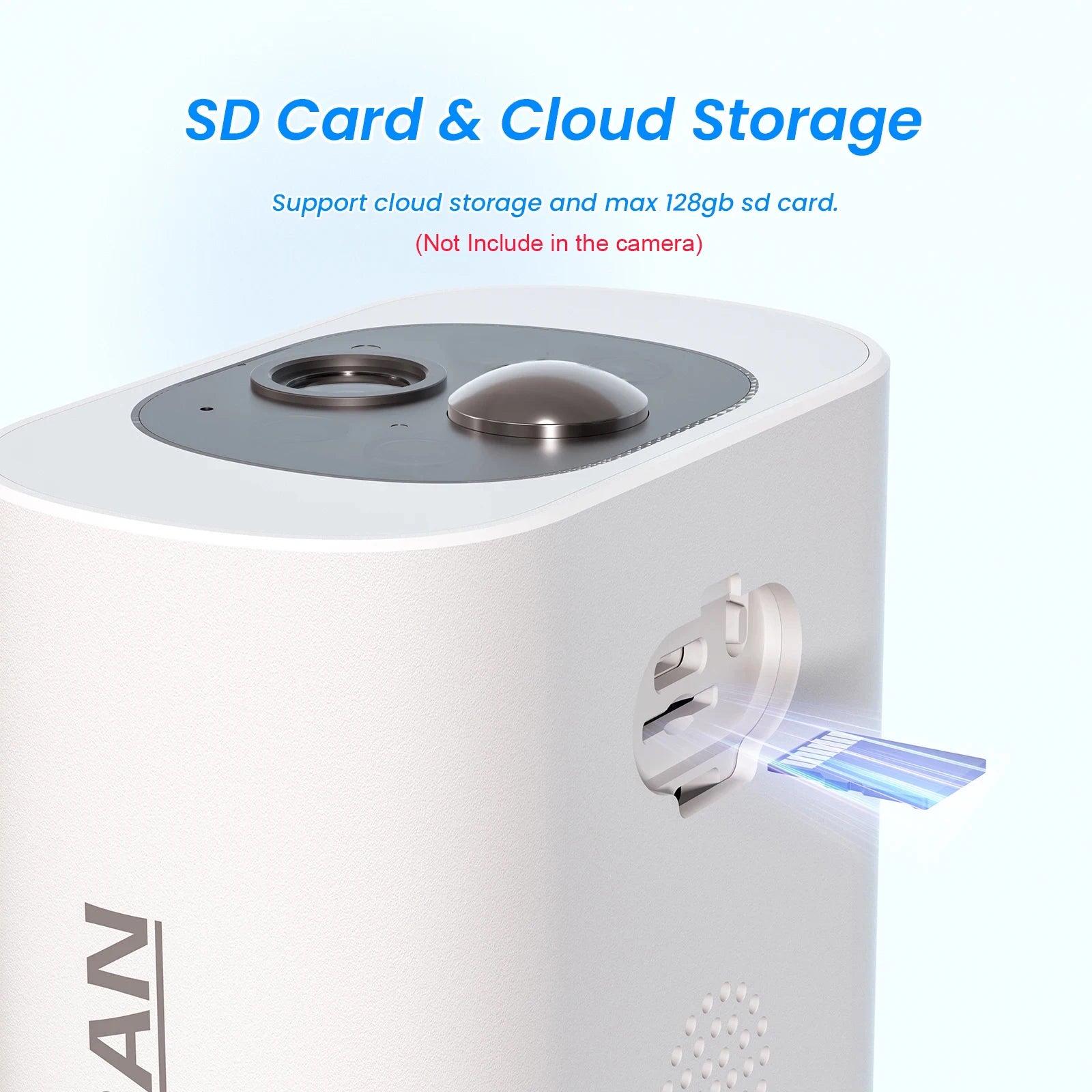 ANRAN 2K Solar Security Camera 3/5MP Outdoor Wireless 2.4G WIFI Camera Battery Cam Floodlight Color Night Vision Can't Add NVR