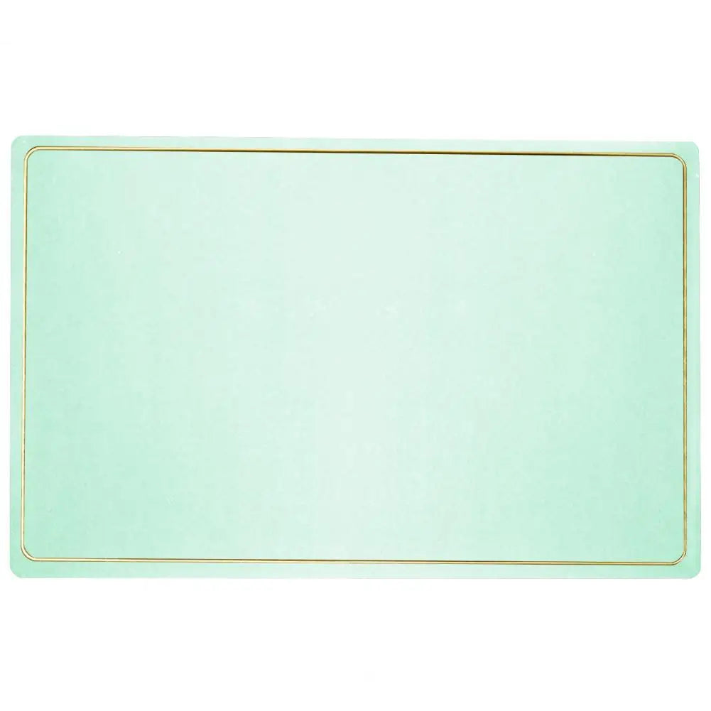 Place Mat for Dining Table Easy to Clean Place Mat Waterproof Faux Leather Double-sided Place Mat Heat Insulation for Kitchen