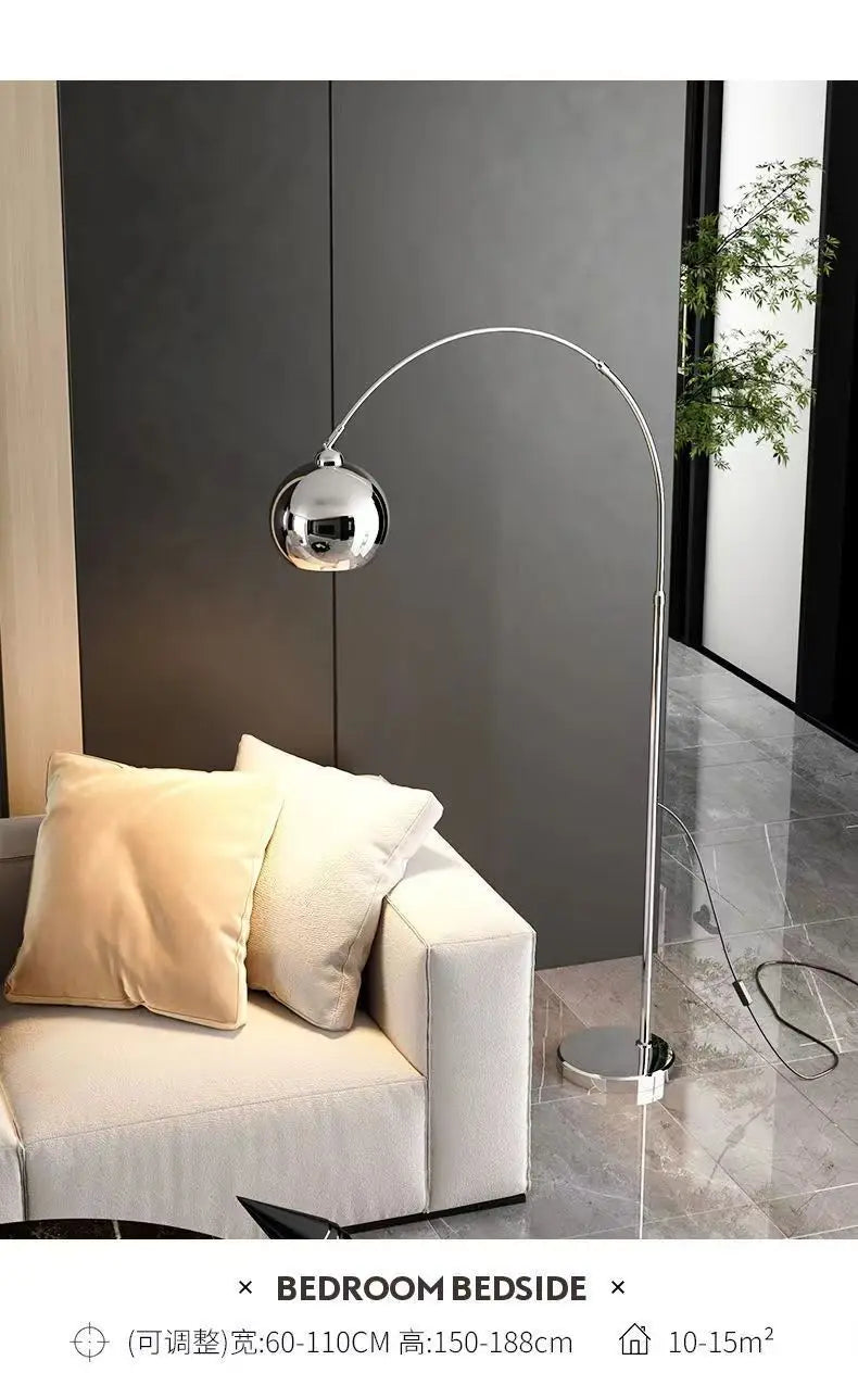 Nordic Luxury-style Floor Lamp Stylish Design For Living Room Modern And Simple Fishing Lamp Minimalist Sofa Lamp Standing Lamp