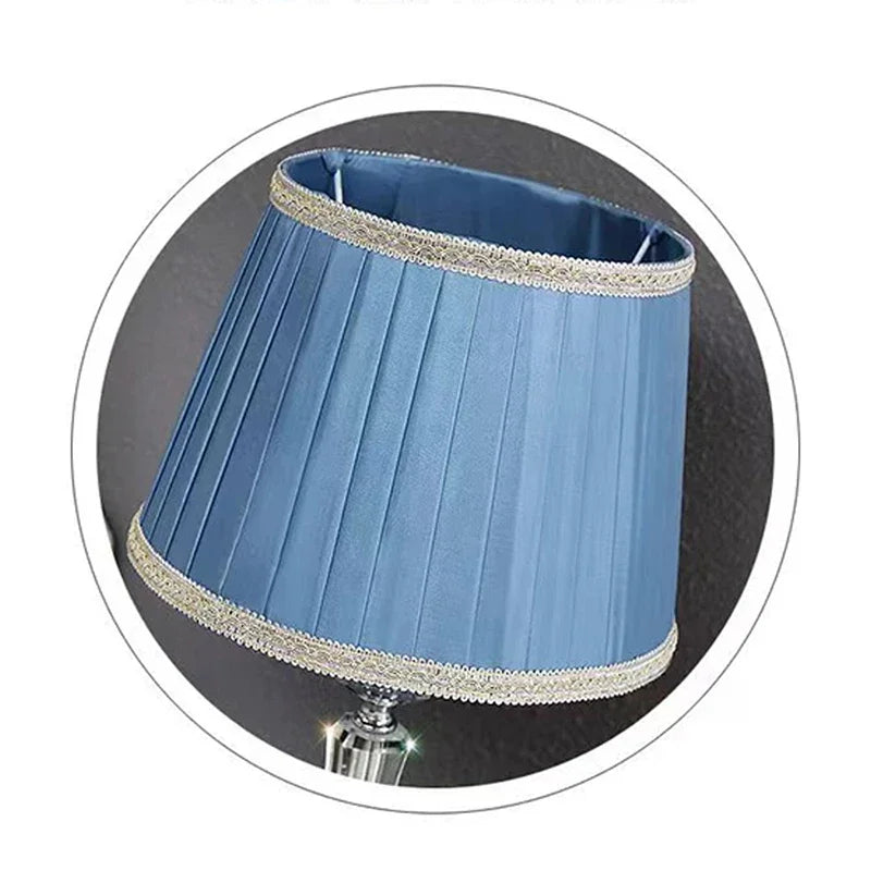 Contemporary Crystal Table Lamp Luxurious Living Room Bedroom Study LED Originality Bedside Desk Light