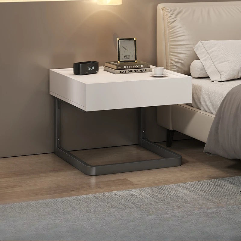Simple Modern Night Table Storage Creative Nordic Aesthetic Luxury Nightstand Trendy Drawer Home Bedroom Furniture