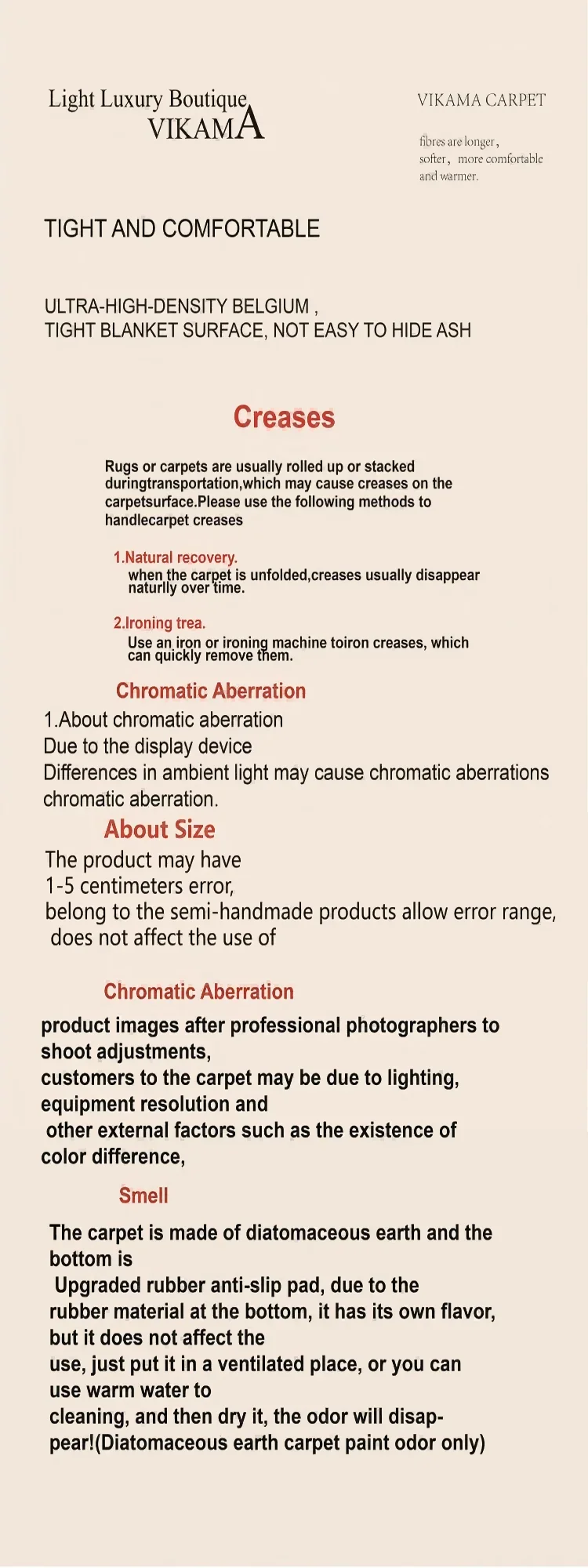 VIKAMA Coin Faux Cashmere Carpet Bathroom Absorbent Non-slip Pad Bedroom Decorative Bedside Rug Dirty Resistant Home Decorating