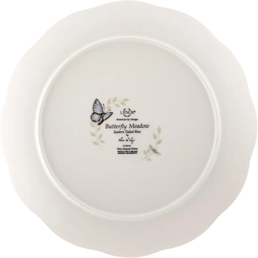 Butterfly Meadow 18-Piece Dinnerware Set White