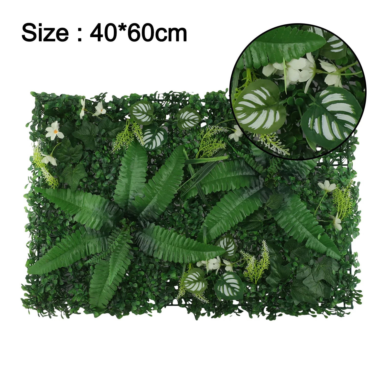 Artificial Green Grass 40x60cm Plastic Lawn Plant Room Background Simulated Plant Artificial Lawn Decoration Home Wall Decor