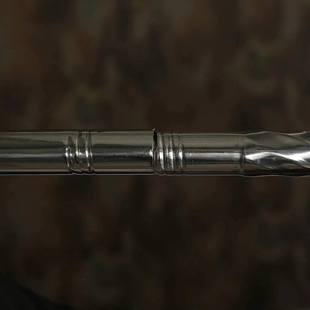 Queen Size Canopy Bed Frame with Stainless Steel Poles – Easy Assembly Bedroom Decor