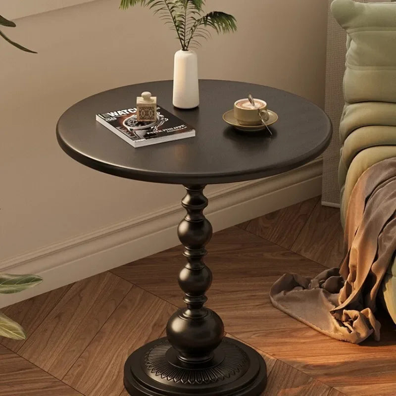 Minimalist Round Side Table Metal Vintage Luxury Modern Small Side Table Living Room Design Mesa Centro Salon Furniture for Home