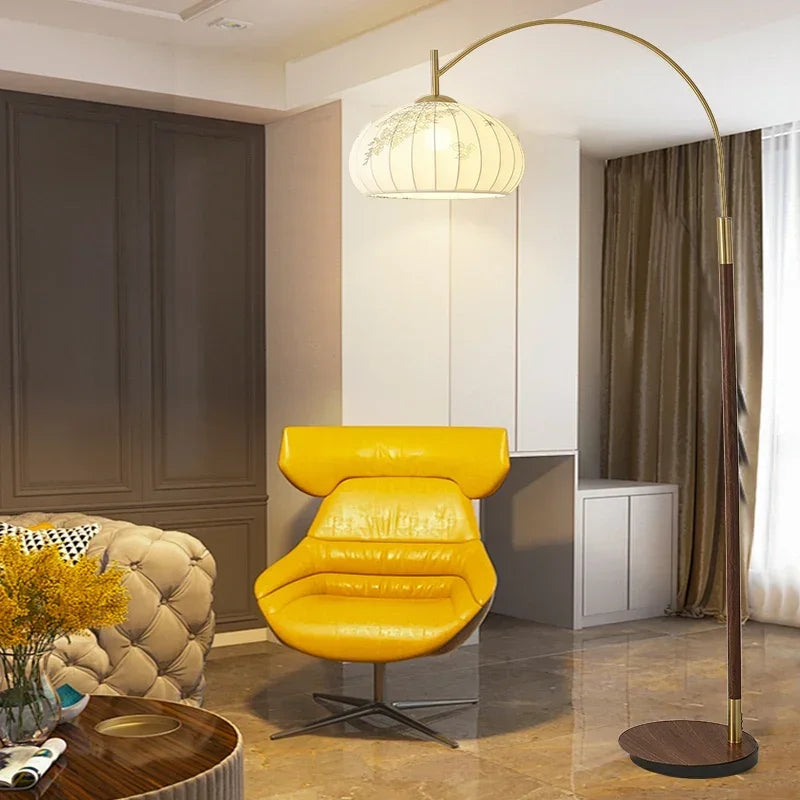 DORIAN Contemporary Floor Lamp Luxury Living Room Bedroom Study Villa Hotel LED Retro Creativity Decorative Standing Light