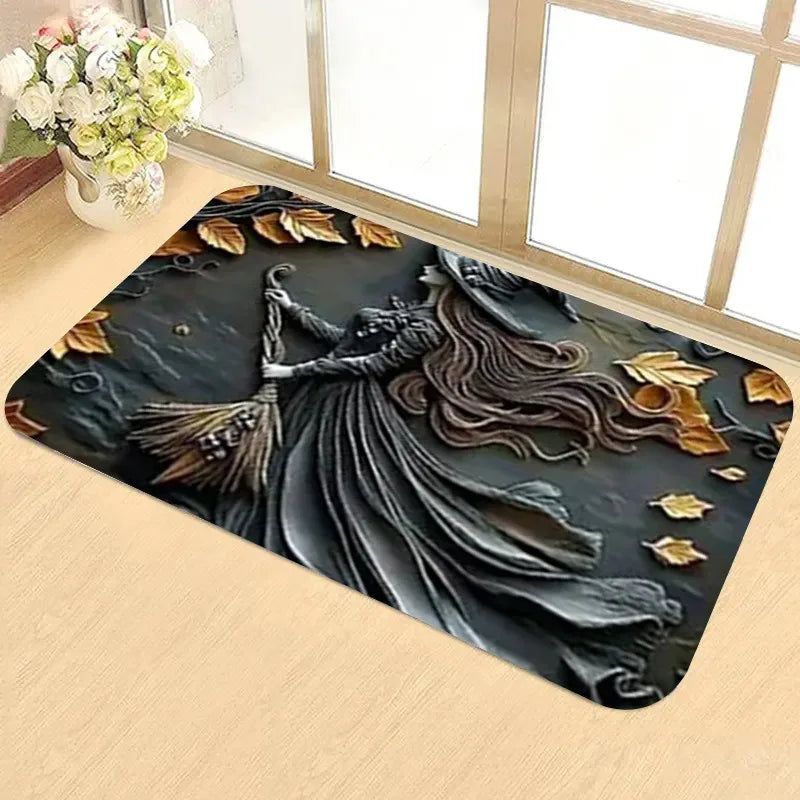 Decorative Floor Mat – Non-Slip Area Rug with Assorted Creative Designs for Living Room, Bedroom, and Entryway