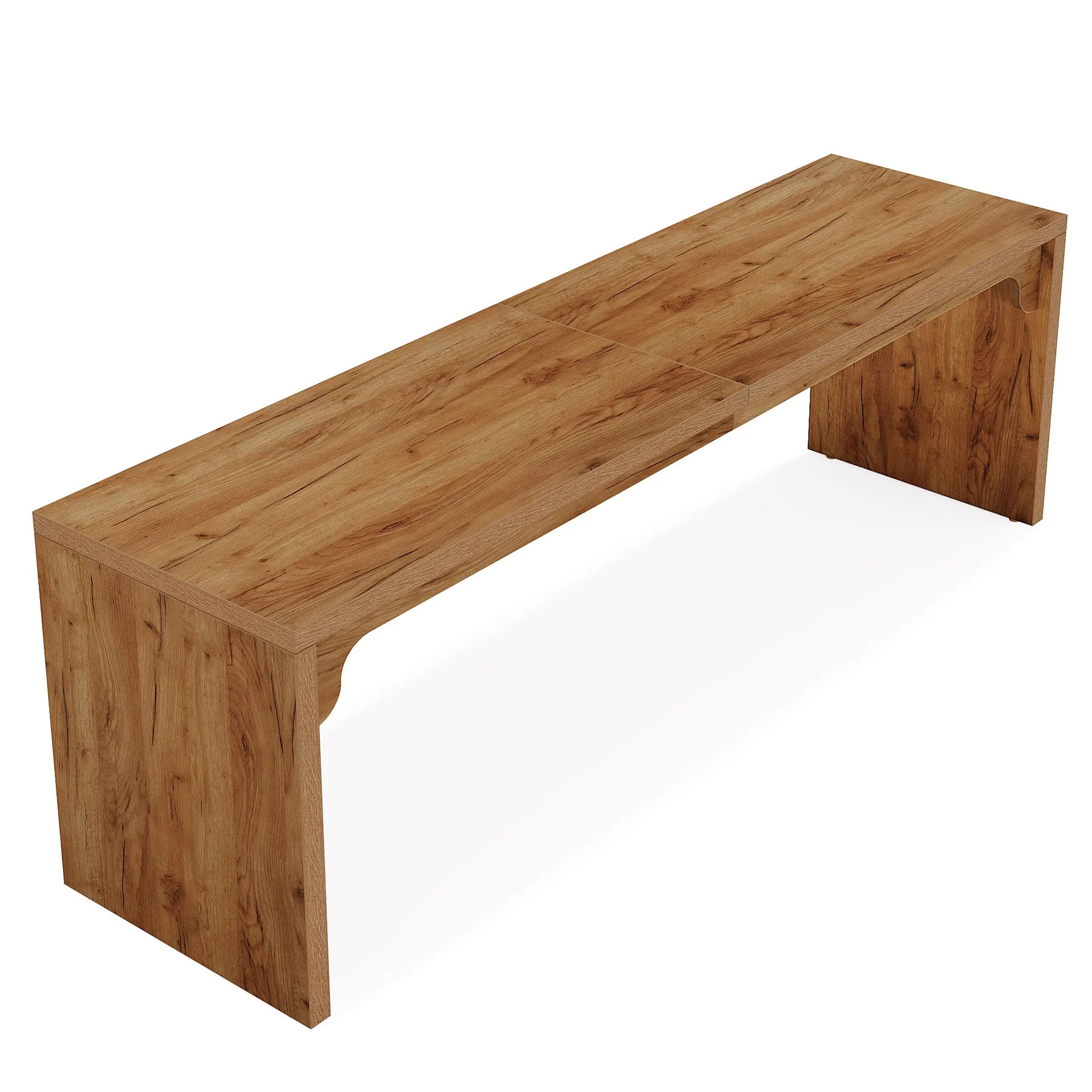 Tribesigns 78.7 Inches Long Computer Desk, Wooden Extra Long Desk Double Desk Workstation, 2 Person Desk for Home Office