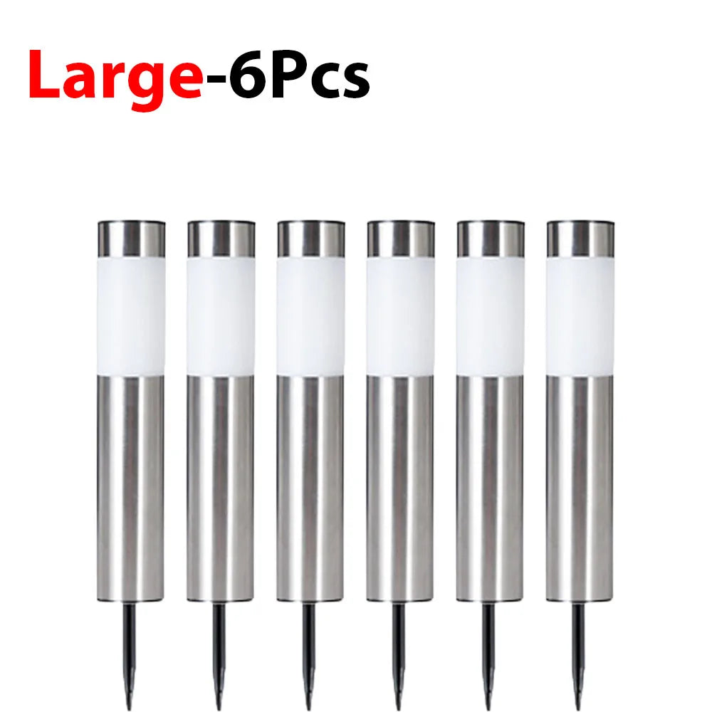 Solar Garden Pathway Lights – Outdoor LED Ground Lights (Pack Options)