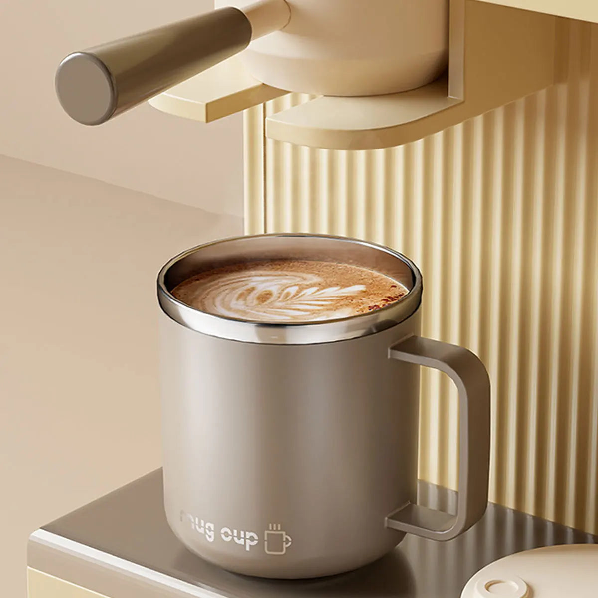 400ML Insulated Coffee Mug with Lid – Double Wall Stainless Steel Drinkware