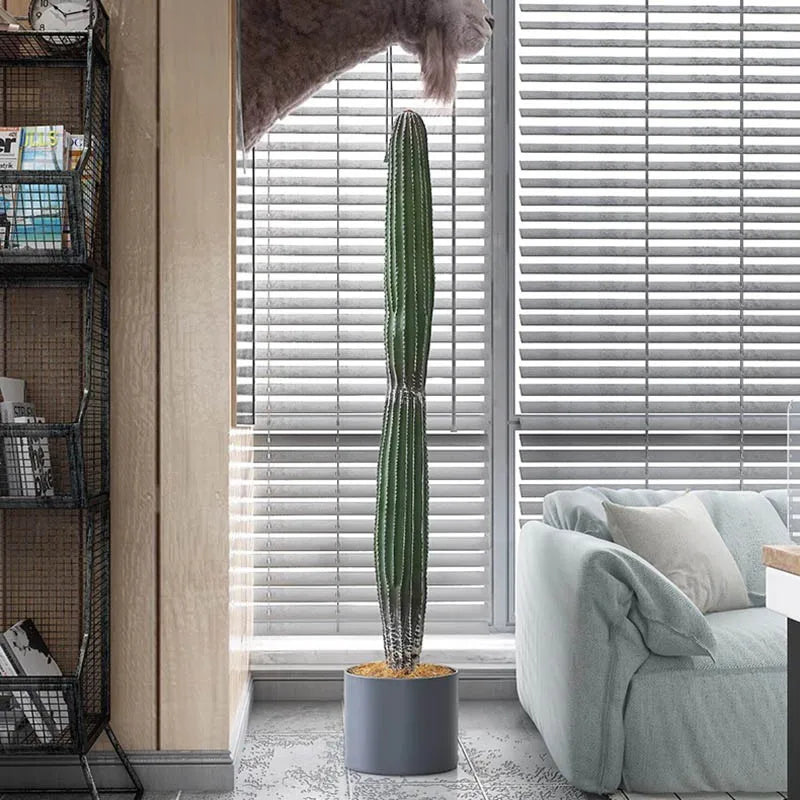 Modern Artificial Cactus Large Garden Yard Artificial Plants Decorations Elegant Plants Beautiful Fake Bonsai Aesthetic Supplies