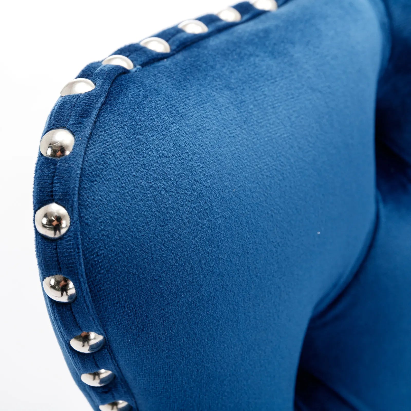 Swivel Velvet Bar Stools – Adjustable Counter-Height Chairs (Set of 2)