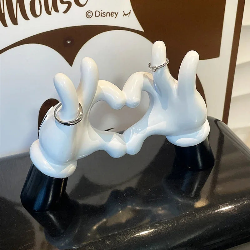 Aesthetic Hand Figurines Worship Money Creative Resin Sculpture Art Hand Statue Luxury Livingroom Decoration Desk Accessories