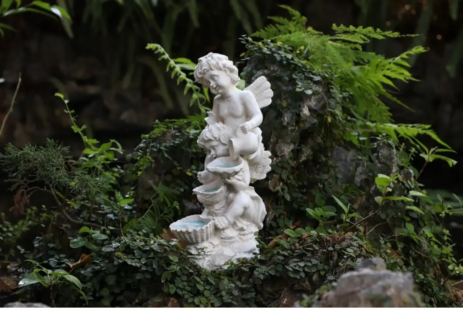 2024 Terrace, Balcony, Garden Layout, Landscaping, Courtyard, Solar Angel Decoration, Villa Living Room Decoration