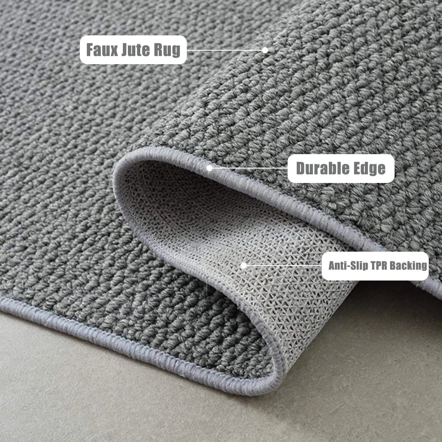 Front Door Mat Outside Entrance Welcome Mat Outdoor Indoor Entryway Rug Non-Slip Washable Doormat