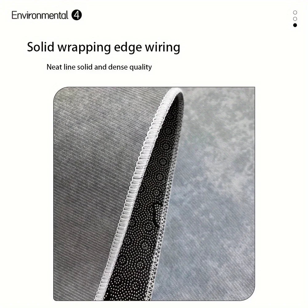 VIKAMA Absorbent Non-Slip Doormat Entry Floor Mat European-Style Simple Entry Door Wear-Resistant Rub-Resistant Doormat