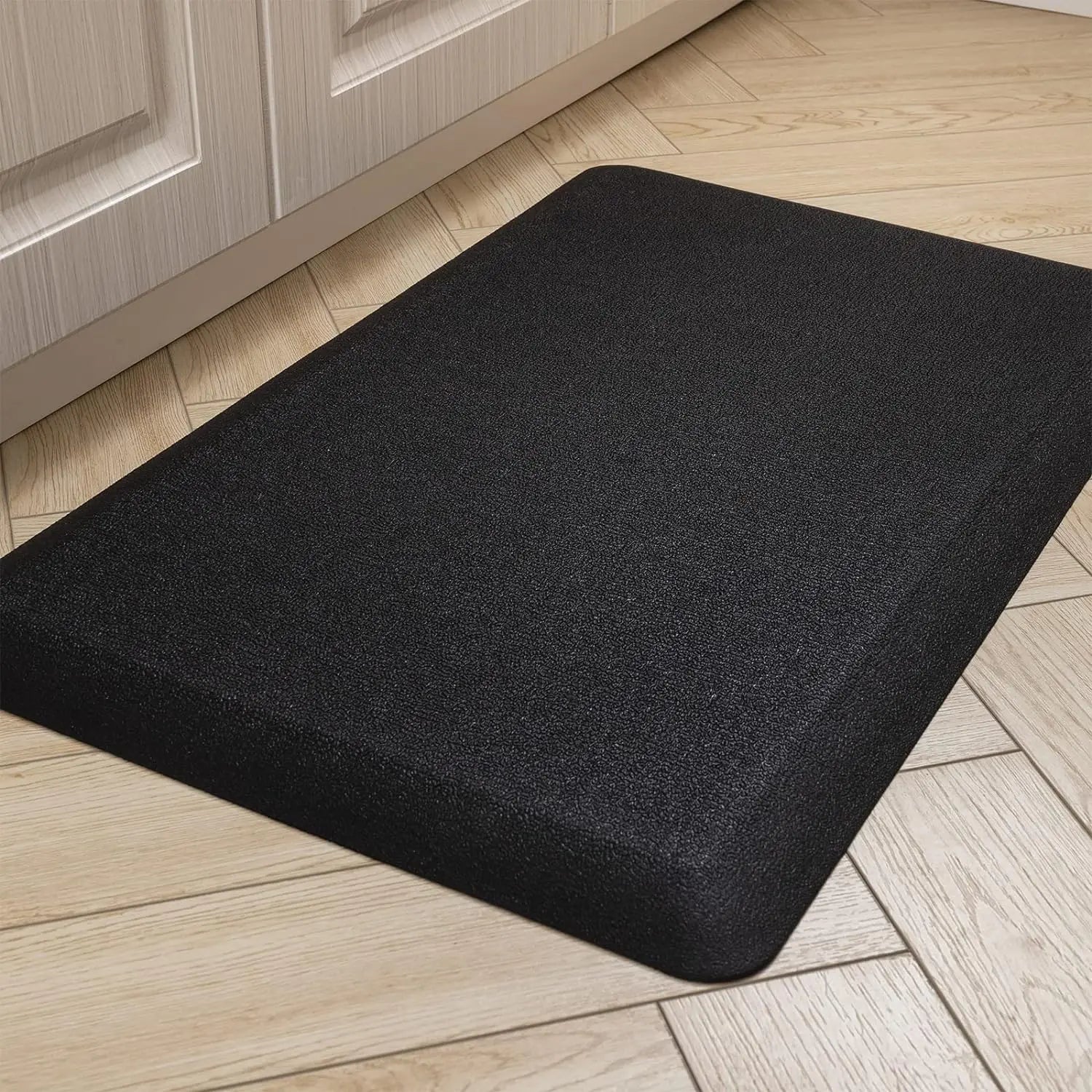 Anti Fatigue Floor Mat 20MM Thick Cushioned Kitchen Comfort Mat Waterproof Non-Slip Standing Desk Mat PVC Ergonomic Foam Mat