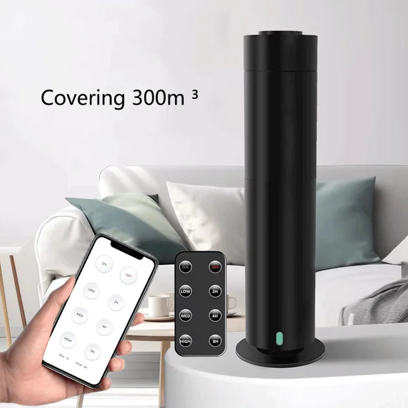 Bluetooth Smart Scent Air Machine Hotel Collection Diffuser for Essential Oil Waterless Diffuser for Home Hotel Room Fragrance