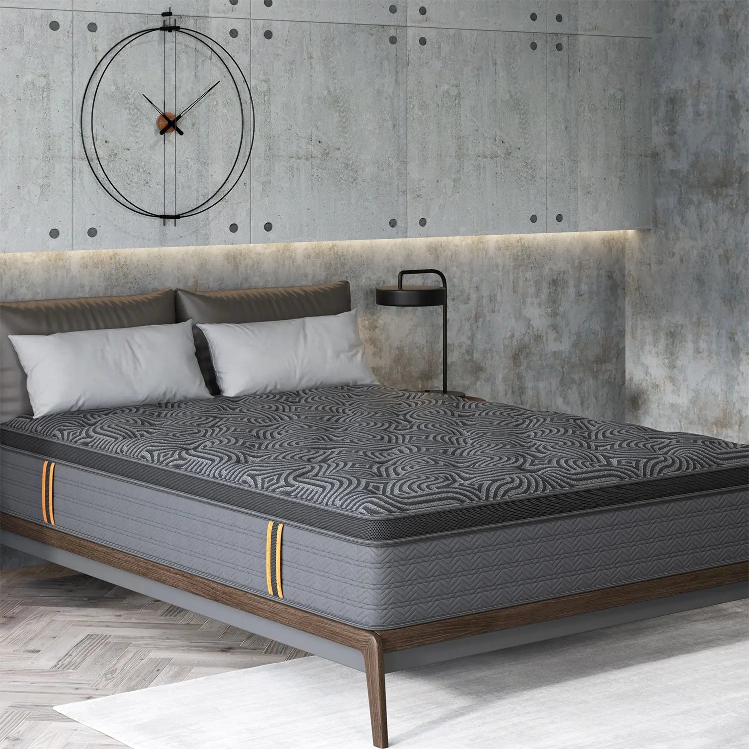 Memory Foam Hybrid Mattress – Twin / Full / Queen / King (10 / 12 / 14 Inch, Medium Firm)