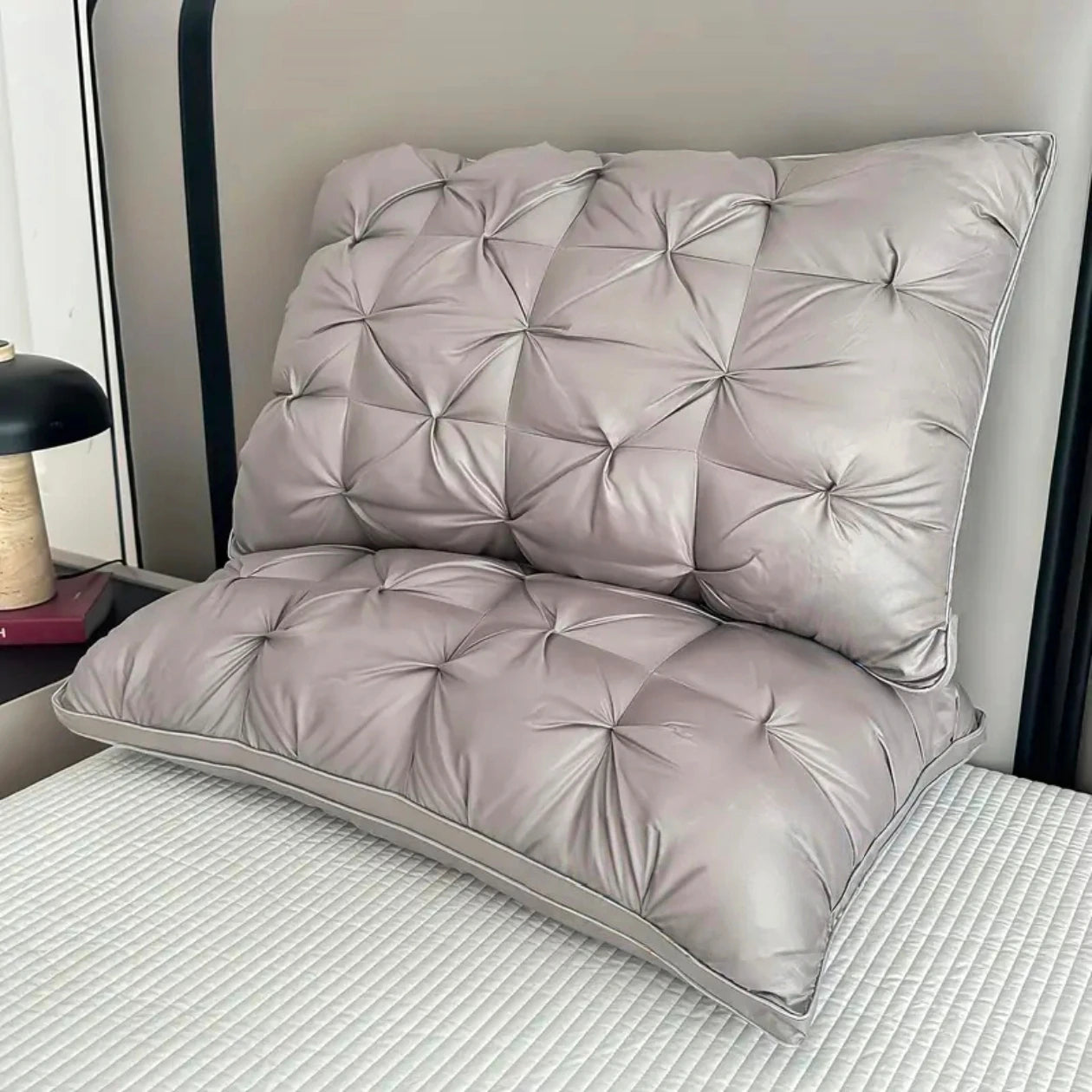 2-Pack Premium 5-Star Hotel Pillows for All Sleeping Positions,Year-Round Comfort,Ultra-Soft Machine-Washable Pillows