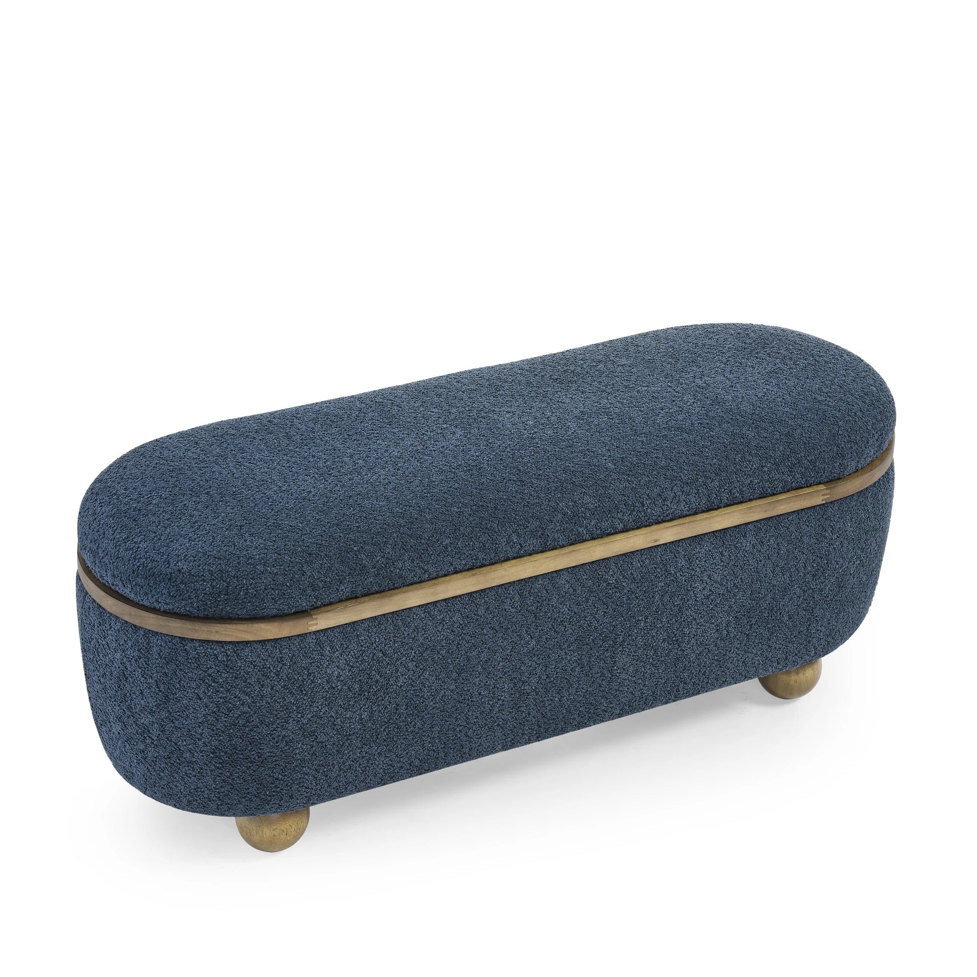 Storage Ottoman Bench – Upholstered Bedroom & Entryway Footrest