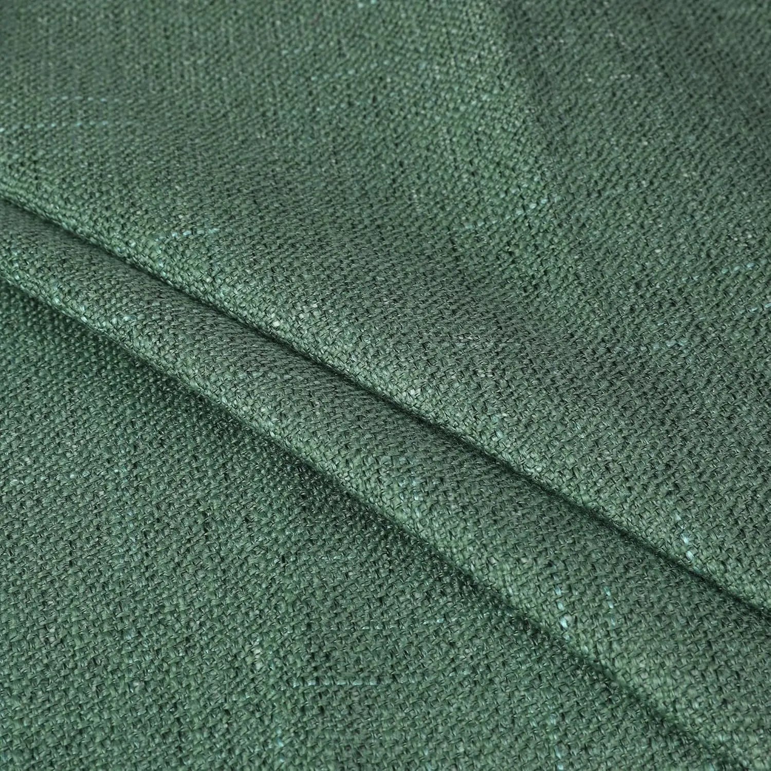 1/2Pcs Green Throw Pillow Covers Cotton Linen Sofa Pillow Cover with Tassel Boho Gift Farmhouse Pillowcase Christmas Home Decor