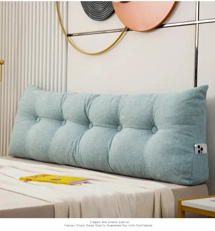 Headboard Pillow Triangle Cushion Backrest Pain Relief Sofa Waist Cushion Wedge Sleeping Pillow for Decorative Pillows for Bed