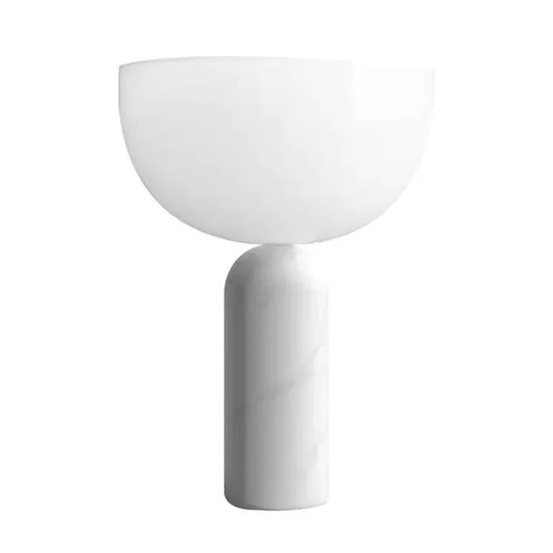 Danish Designer Luxury Marble Floor Lamp Minimalist LED Mushroom Table Light Acrylic Lampshade Decor Bedroom Bedside Study Hotel