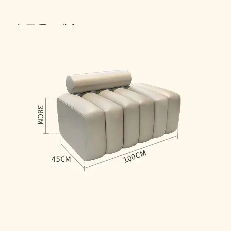 Modern Nordic Shoe Changing Stool – Light Luxury Porch & Living Room Bench