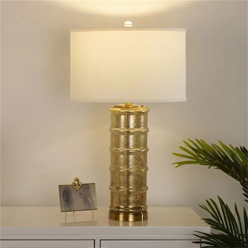 Contemporary Luxury Table Lamp LED Personality Creativity Living Room Bedroom Study Villa Hotel Bedside Household Desk Light