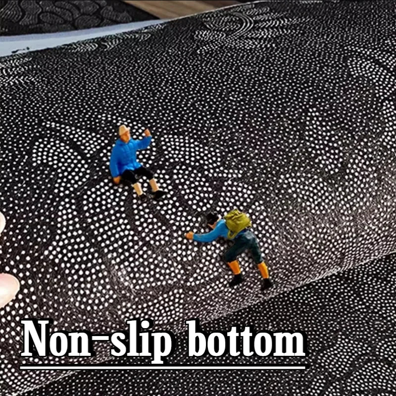 VIKAMA High-End Living Room And Bedroom Large Area Warmth Carpet, Gray Simple Floor Mat, Easy To Clean Home Decoration