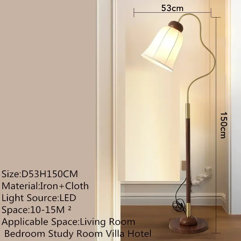 DORIAN Contemporary Floor Lamp Luxury Living Room Bedroom Study Villa Hotel LED Retro Creativity Decorative Standing Light
