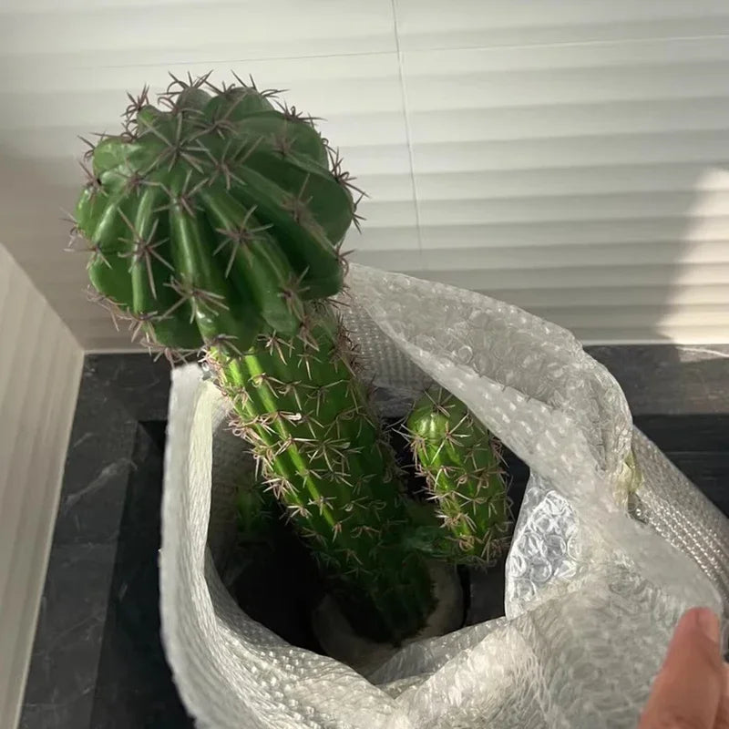 Large Artificial Cactus Plants Ornaments Living Room Houseplants Floor Plant Fake Flowers Realistic Bonsai Modern Decoration